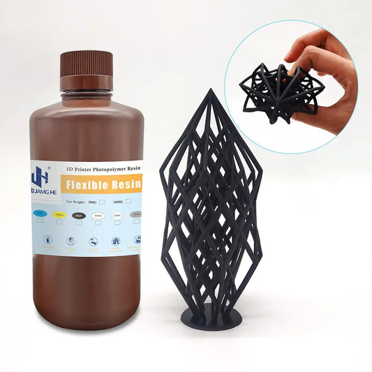 Flexible Resin for 3D Printer – JAMG HE (Gray)