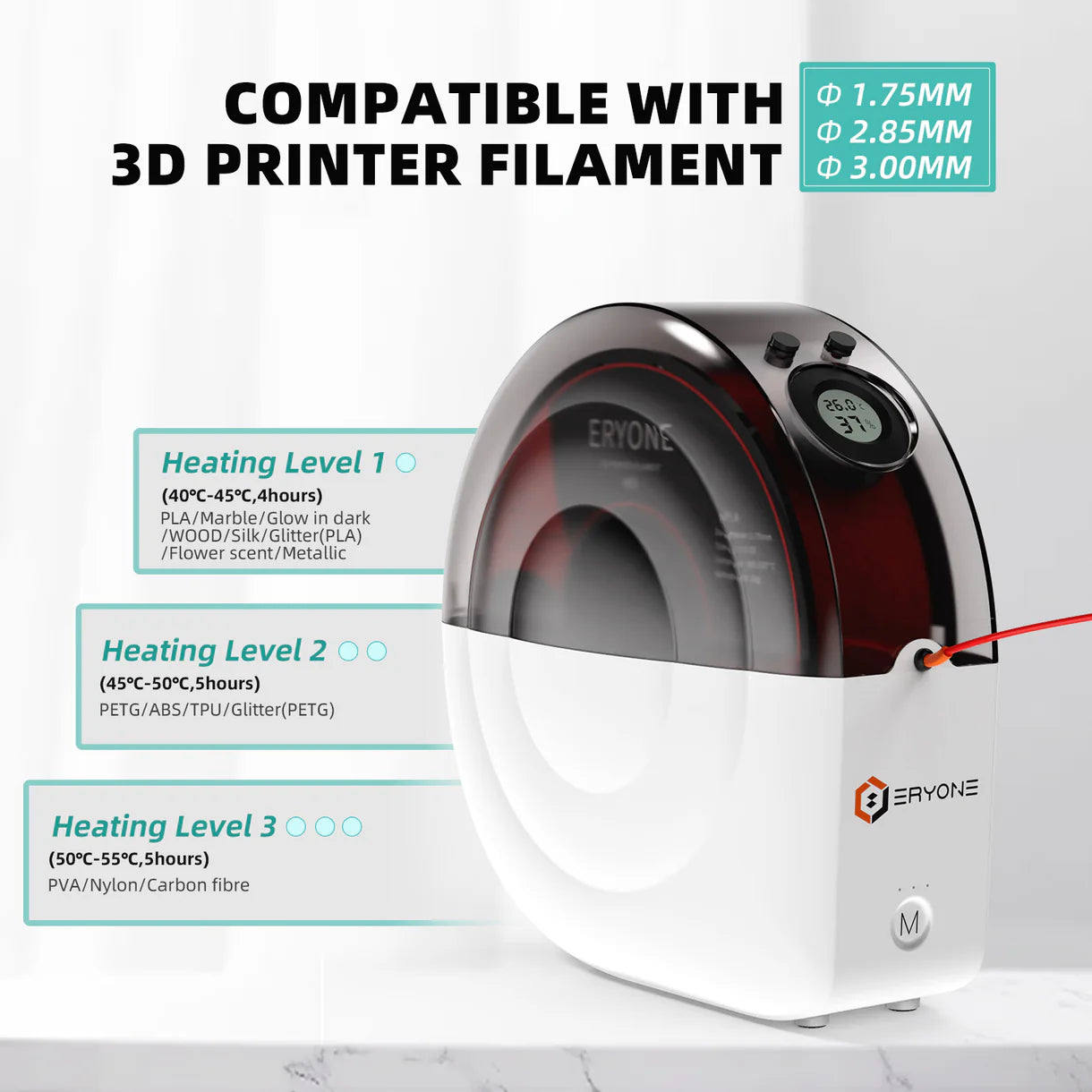ERYONE Snail Filament Dryer Box M2