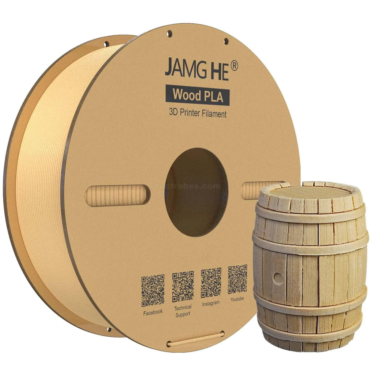 JAMG HE Wood PLA - 962 3D 